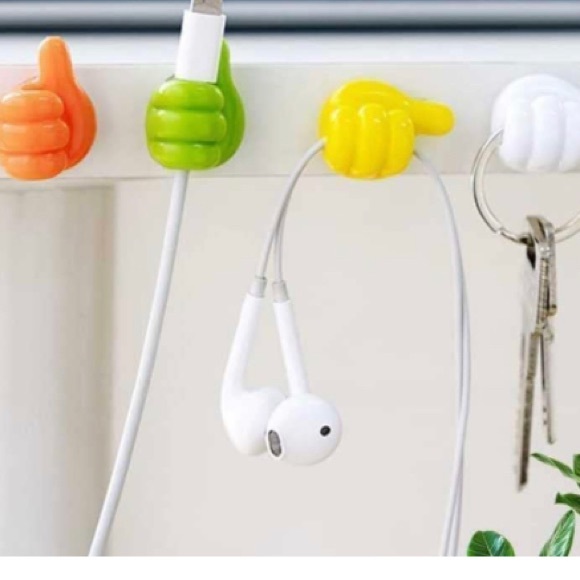 5-Self Adhesive Silicone Thumb Hooks, Multifunction Thumb up various colors - Picture 2 of 12